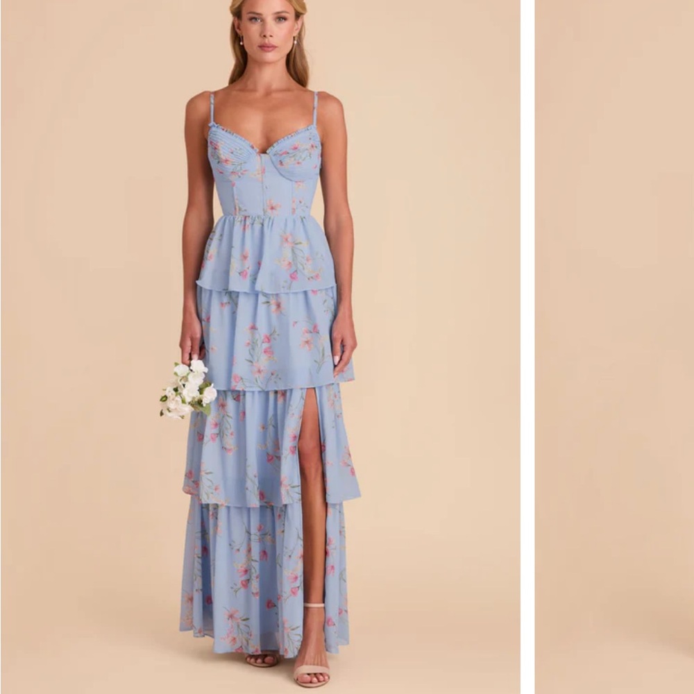 Birdy Grey Lola Chiffon Periwinkle Blue Le Fleur